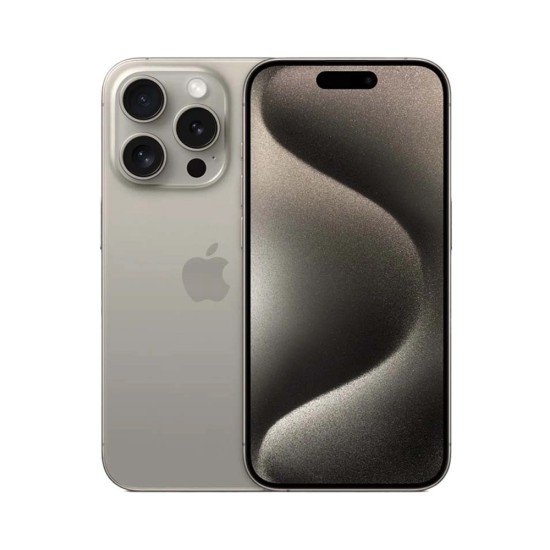 Apple iPhone 15 Pro Max 256GB Reconditioned Grade A+ 6.7" Natural Titanium